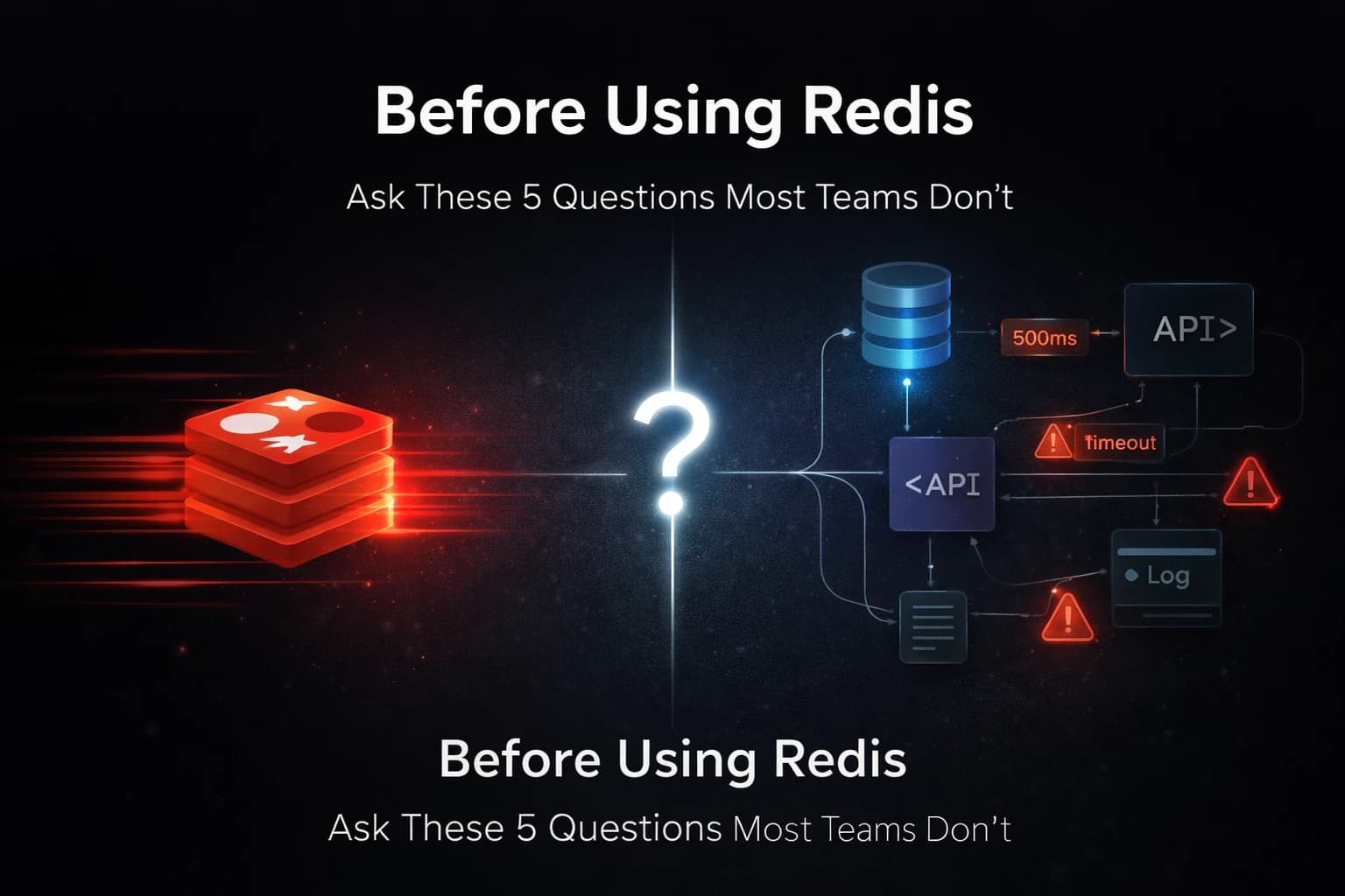 Before Using Redis, Ask These 5 Questions
