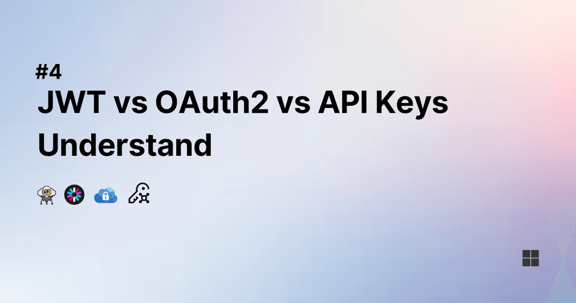 JWT vs OAuth2 vs API Keys — Choosing the Right Authentication Strategy for Modern Applications - JWT #4